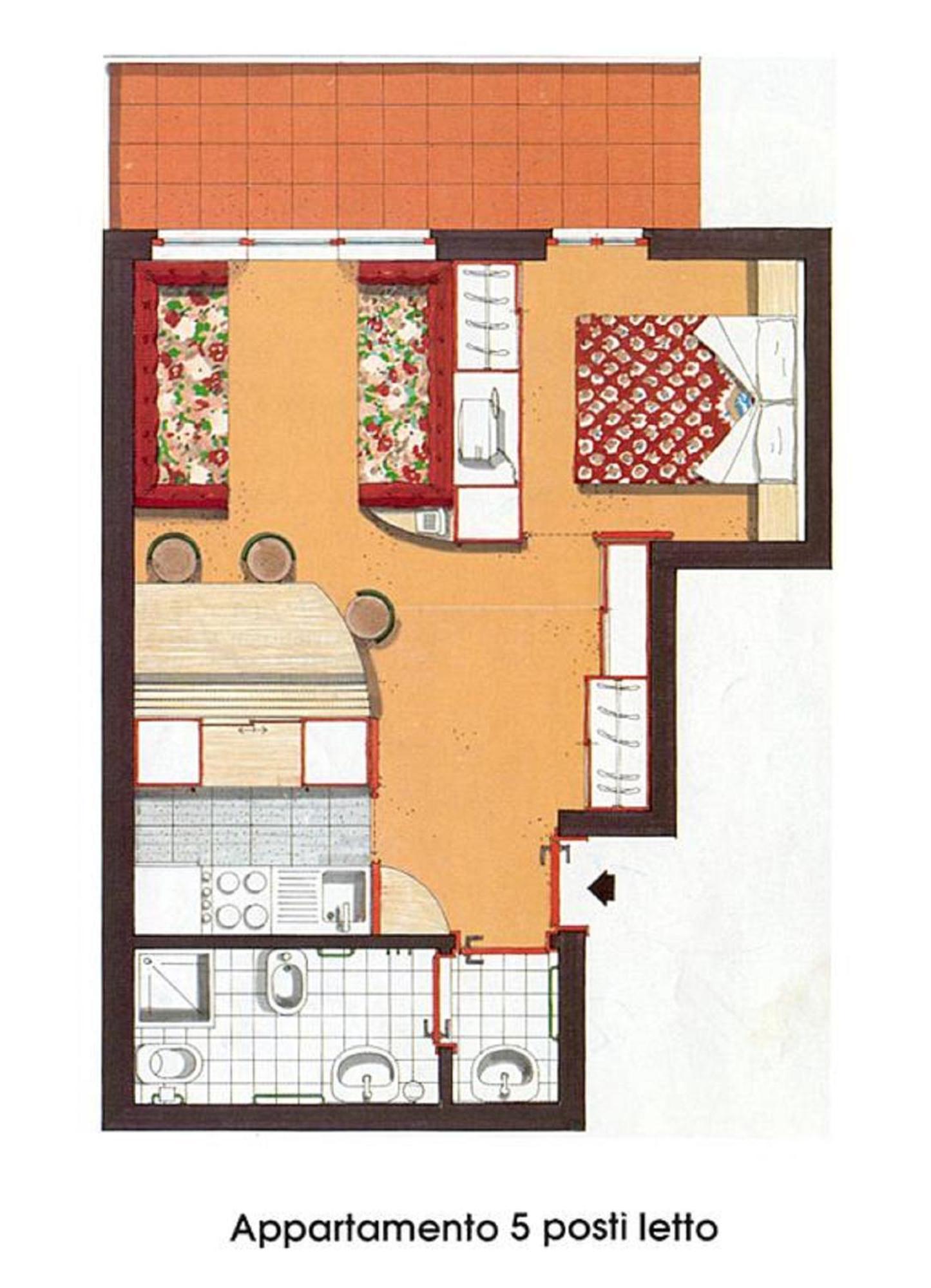 Residence Orsa Maggiore Madonna 客房 照片