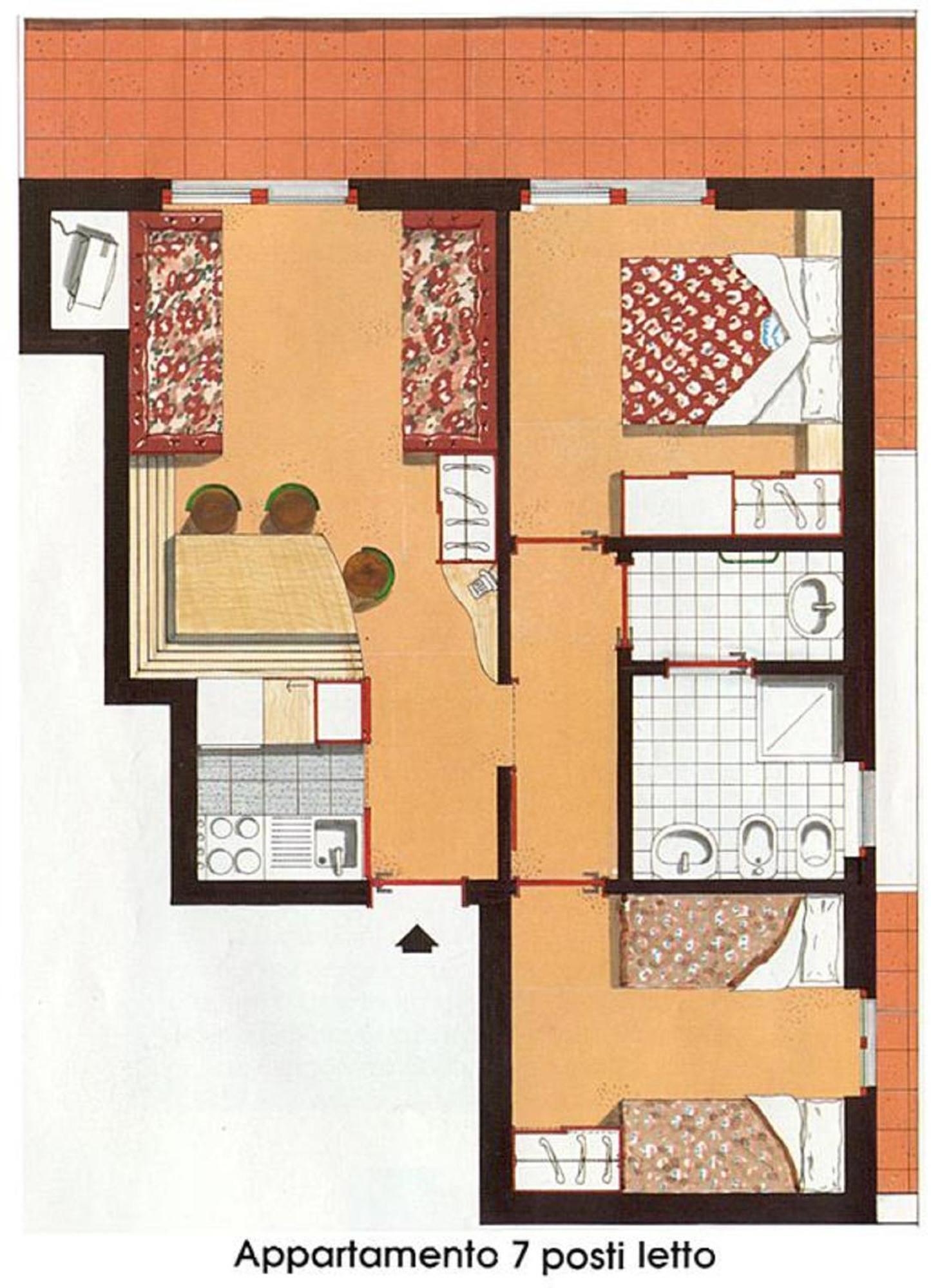 Residence Orsa Maggiore Madonna 客房 照片