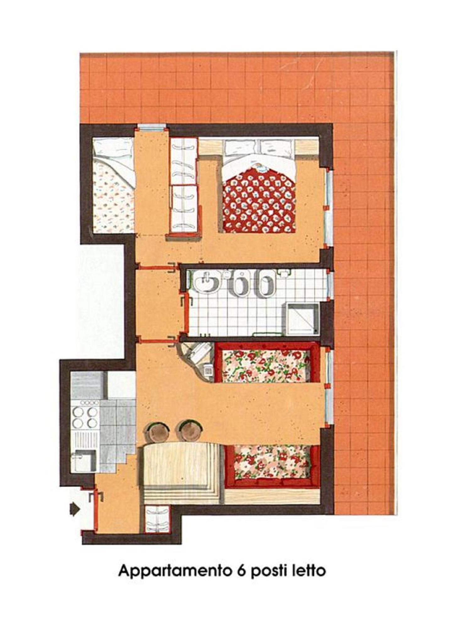 Residence Orsa Maggiore Madonna 客房 照片